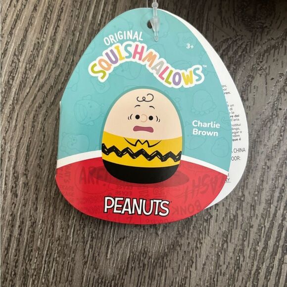 Squishmallows 8" Peanuts Charlie Brown Good Grief - Picture 3 of 3